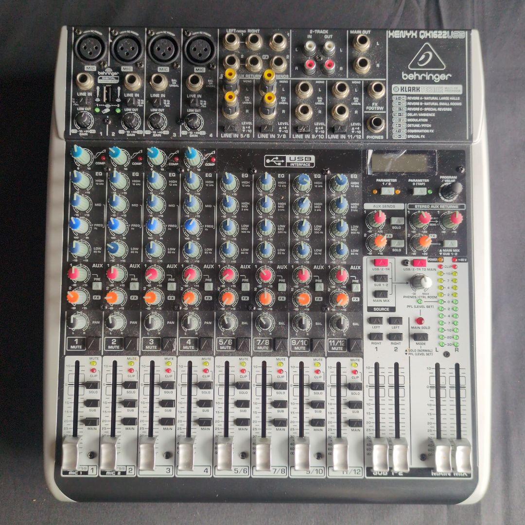 配信機器・PA機器・レコーディング機器 BEHRINGER XENYX QX1622USB