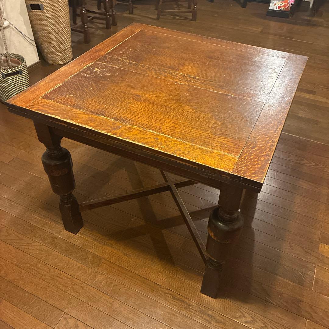 ロイズアンティークス ドローリーフテーブル