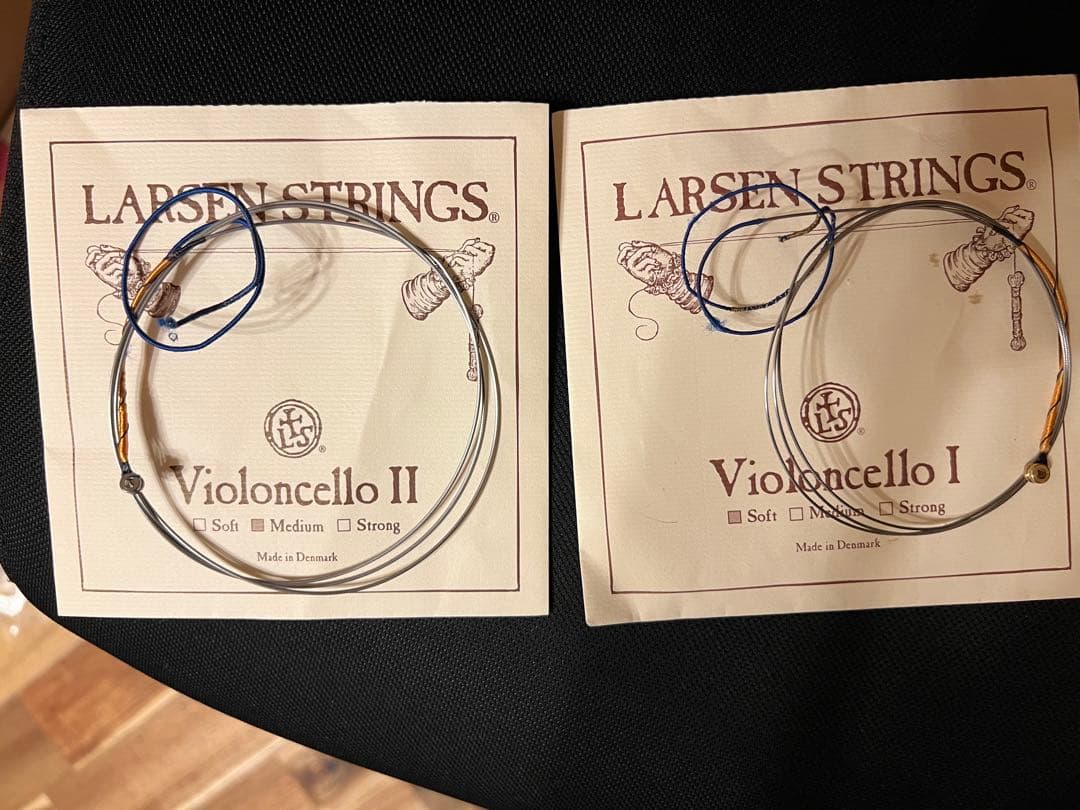 ラーセン LARSEN チェロ弦 AD線(ソフト)