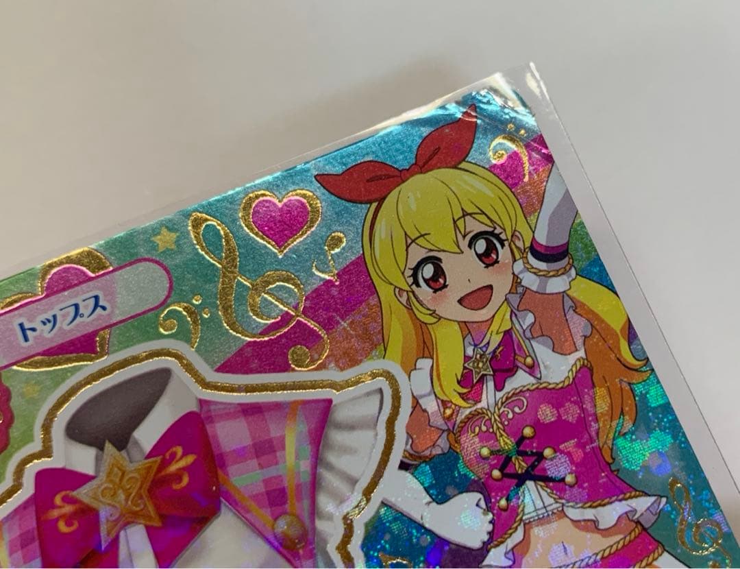 アイカツ ハイピンクパレード コルセット 制服 いちご アニメ柄