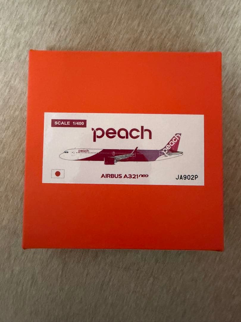 Jcwings 1/400 peach A321neo JA902P - メルカリ