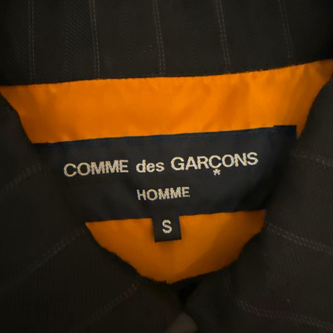 コムデギャルソンオム 21aw ストライプ リバーシブル コーチジャケット