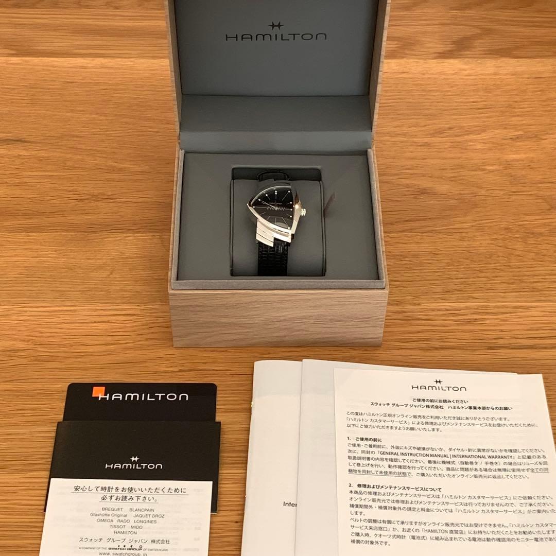 ハミルトン HAMILTON ベンチュラ H24411732 クォーツ 革ベルト
