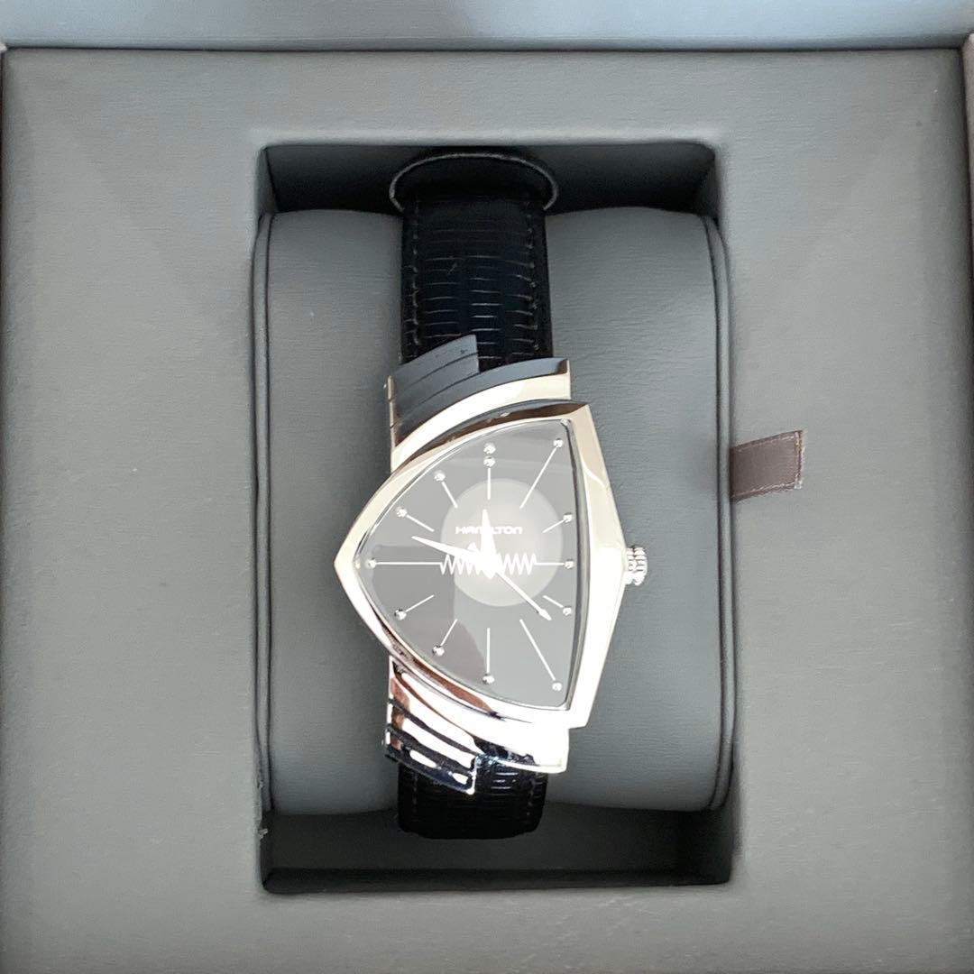 ハミルトン HAMILTON ベンチュラ H24411732 クォーツ 革ベルト