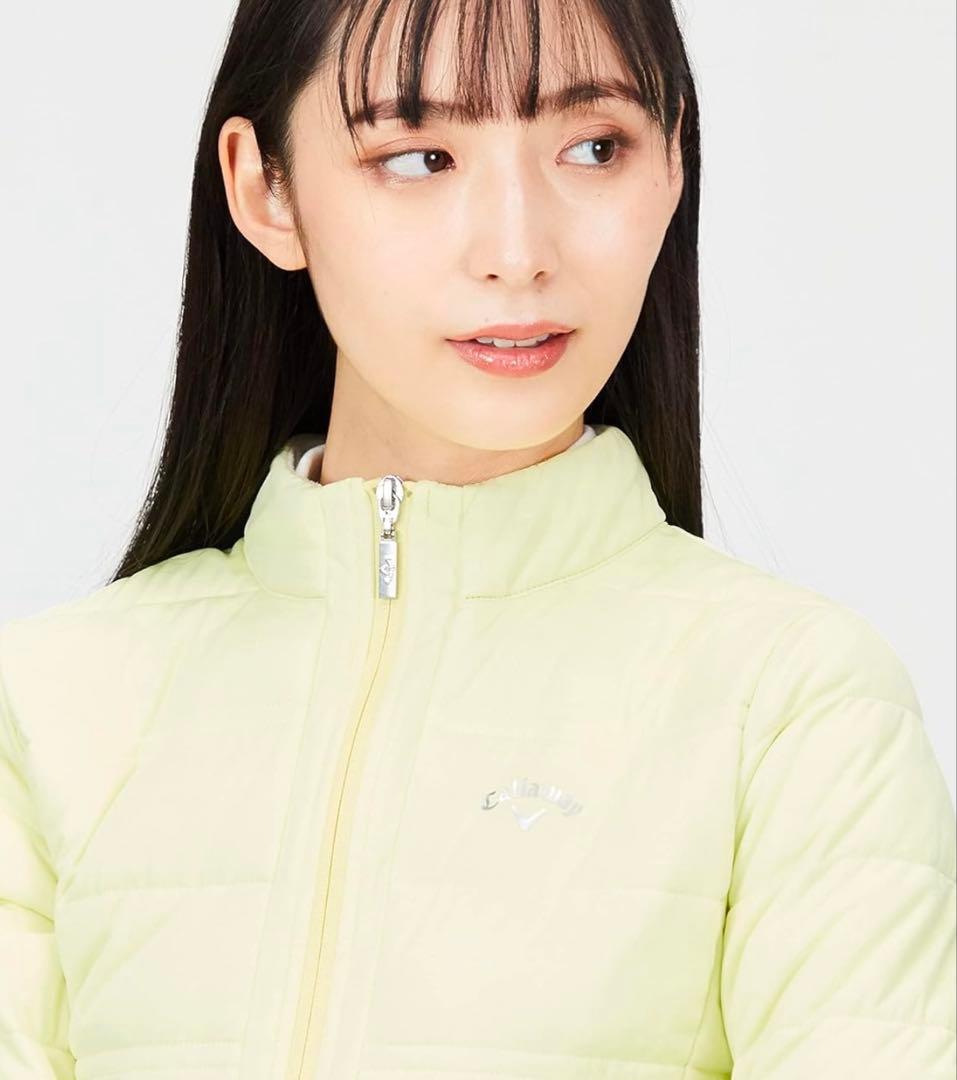 新品⭐️キャロウェイ callaway 中綿入りブルゾン⭐️梅春色