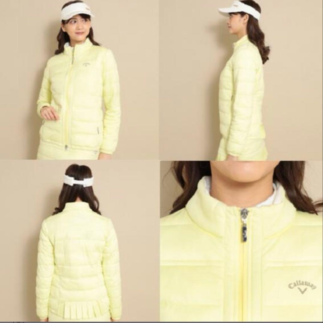 新品⭐️キャロウェイ callaway 中綿入りブルゾン⭐️梅春色