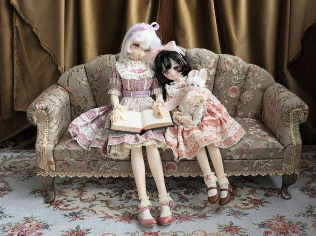 ◇ドール家具◇「ゴシックドール椅子 1/3」 | Dream Dolls 1/3サイズ