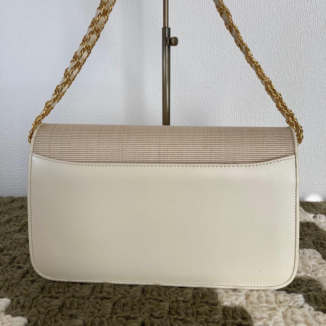 GuyLaroche ギラロッシュ ホースヘアー本革レザー チェーンバッグ