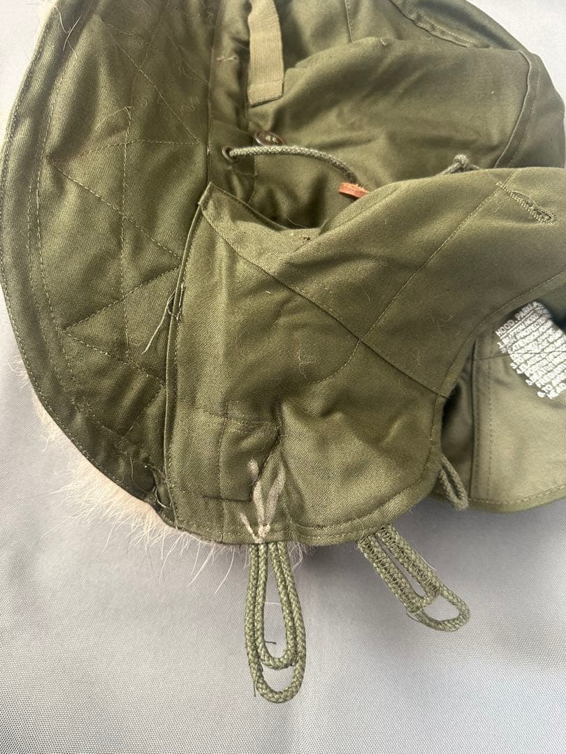 M-51 パーカー用フード　ワイヤー折れ