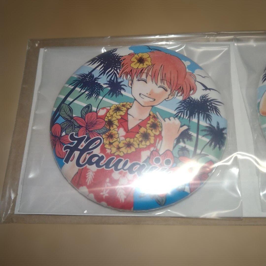 銀魂 大銀魂展 缶バッジ 万事屋ver. ハワイ 3種セット 新品 - メルカリ