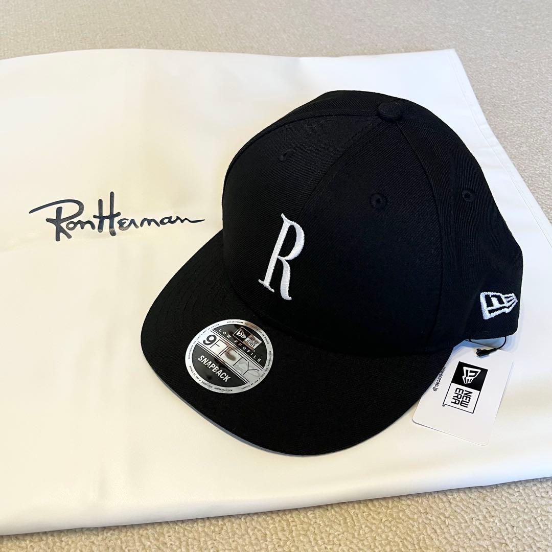 Ron Herman × NEW ERA Rロゴスナップバックキャップ ブラック 楽天市場