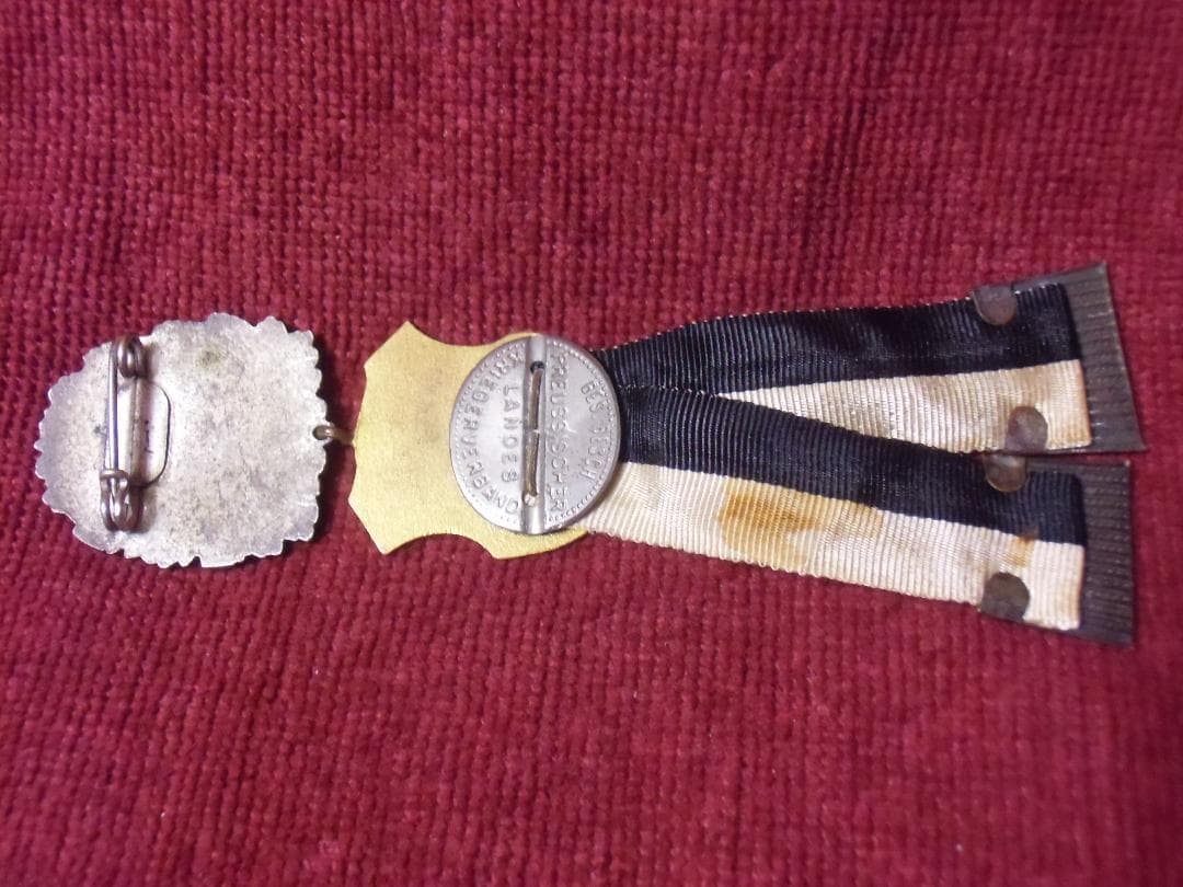 W帝政ドイツ軍/プロイセン王国＊在郷軍人会２５年メンバーペンダント（実物）