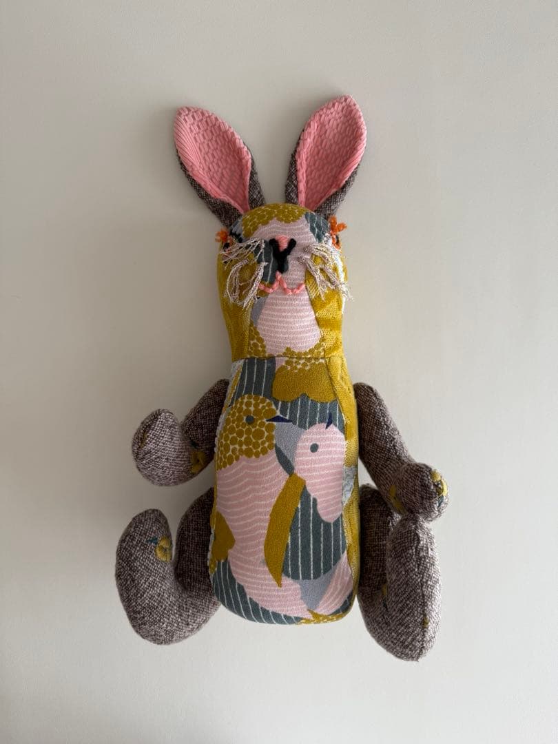 minä perhonen × Nathalie Lété うさぎ POMPON minä perhonen × Nathalie Lété『Animal dolls』“POMPON” - minä perhonen