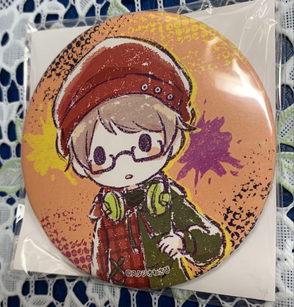 スタジオわさび 狼ゲーム ユキナリ 缶バッジ 6個セット まとめ売り ①