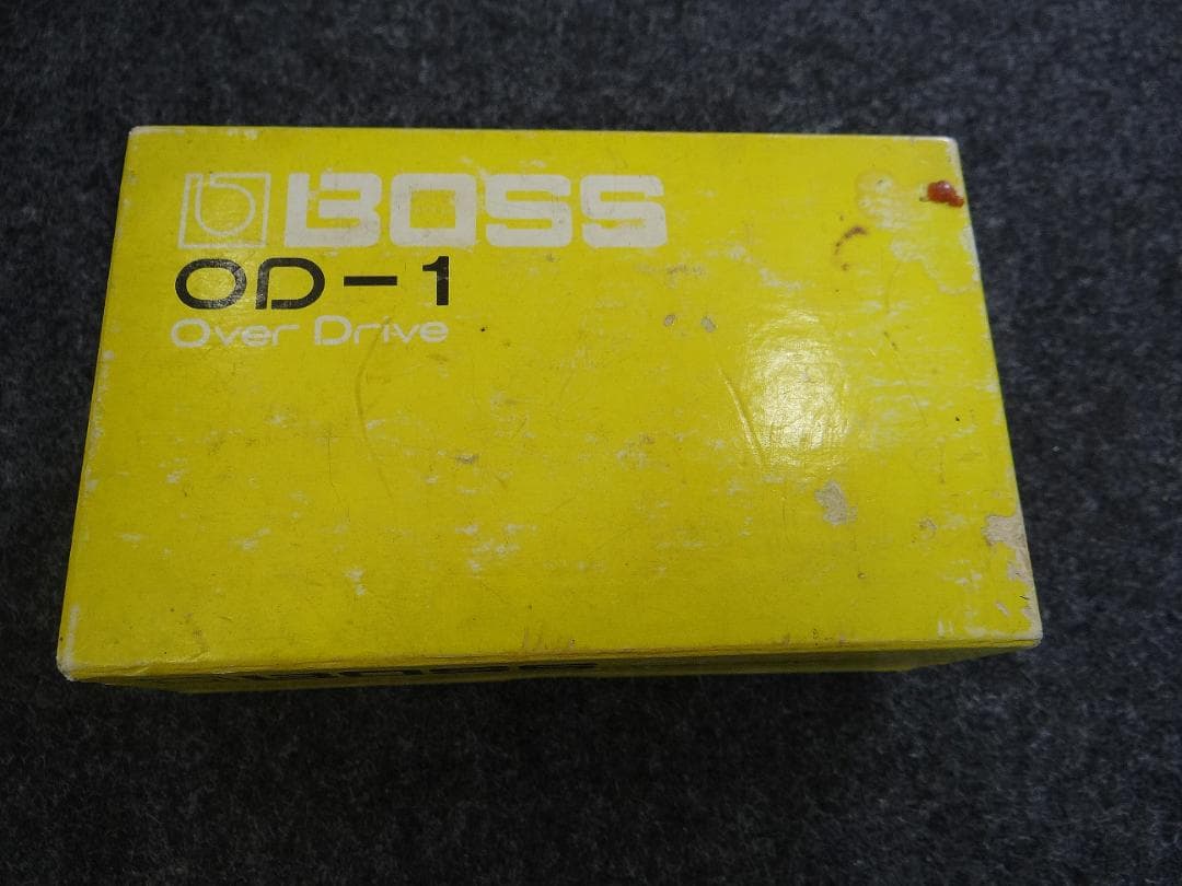 Japan Vintage / 名器 BOSS OD-1 オーバードライブ箱付