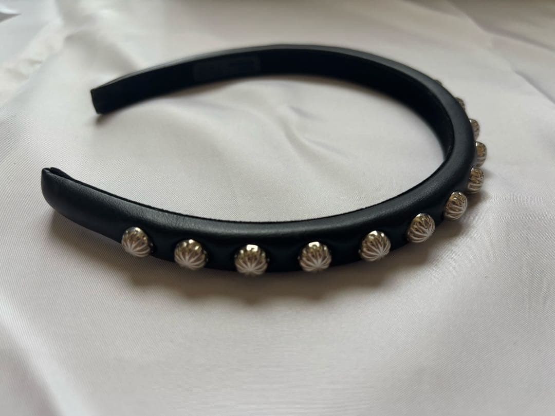 TOGA Leather headband 3 トーガ カチューシャ