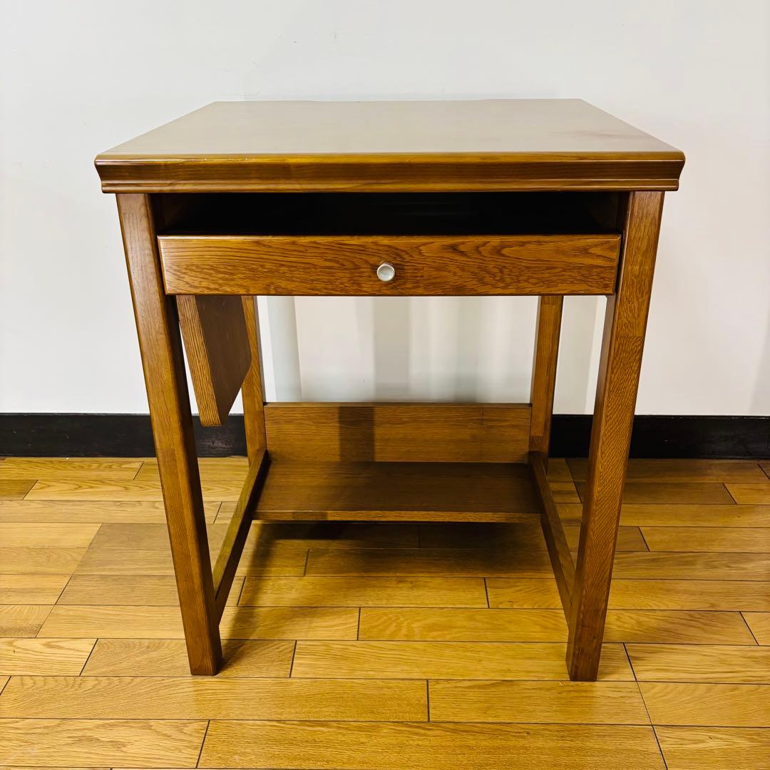 【希少品】小島工芸 PC サイドデスク 幅60cm 　IDC大塚取扱　送料込み