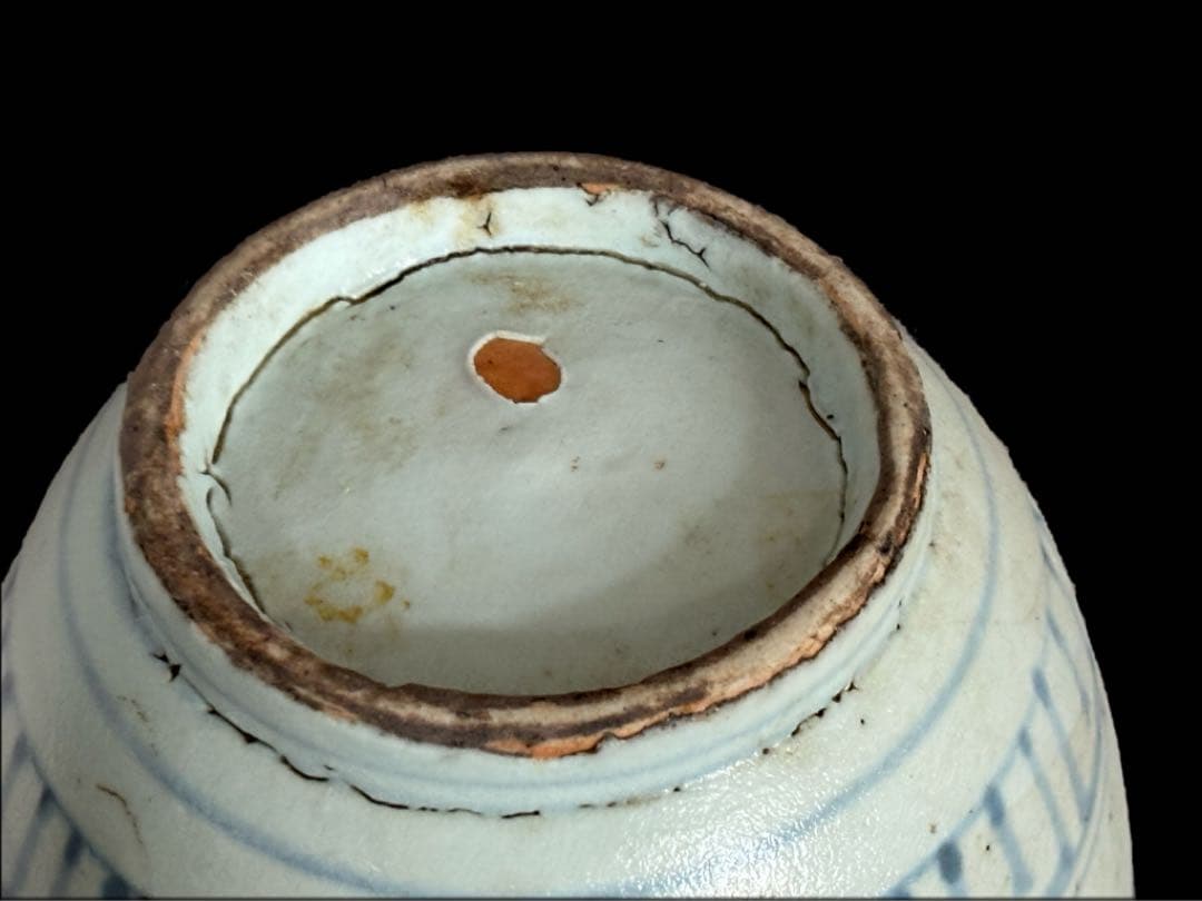 初期伊万里 徳利 26cm 染付 平佐 李朝 中国古玩 酒器