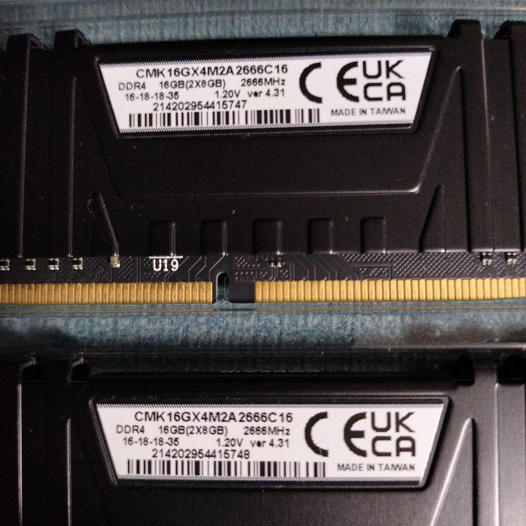 PCメモリ 16GB DDR4 2666MHz Amazon.com: 16GB DDR4 2666MHz Module : Home & Kitchen