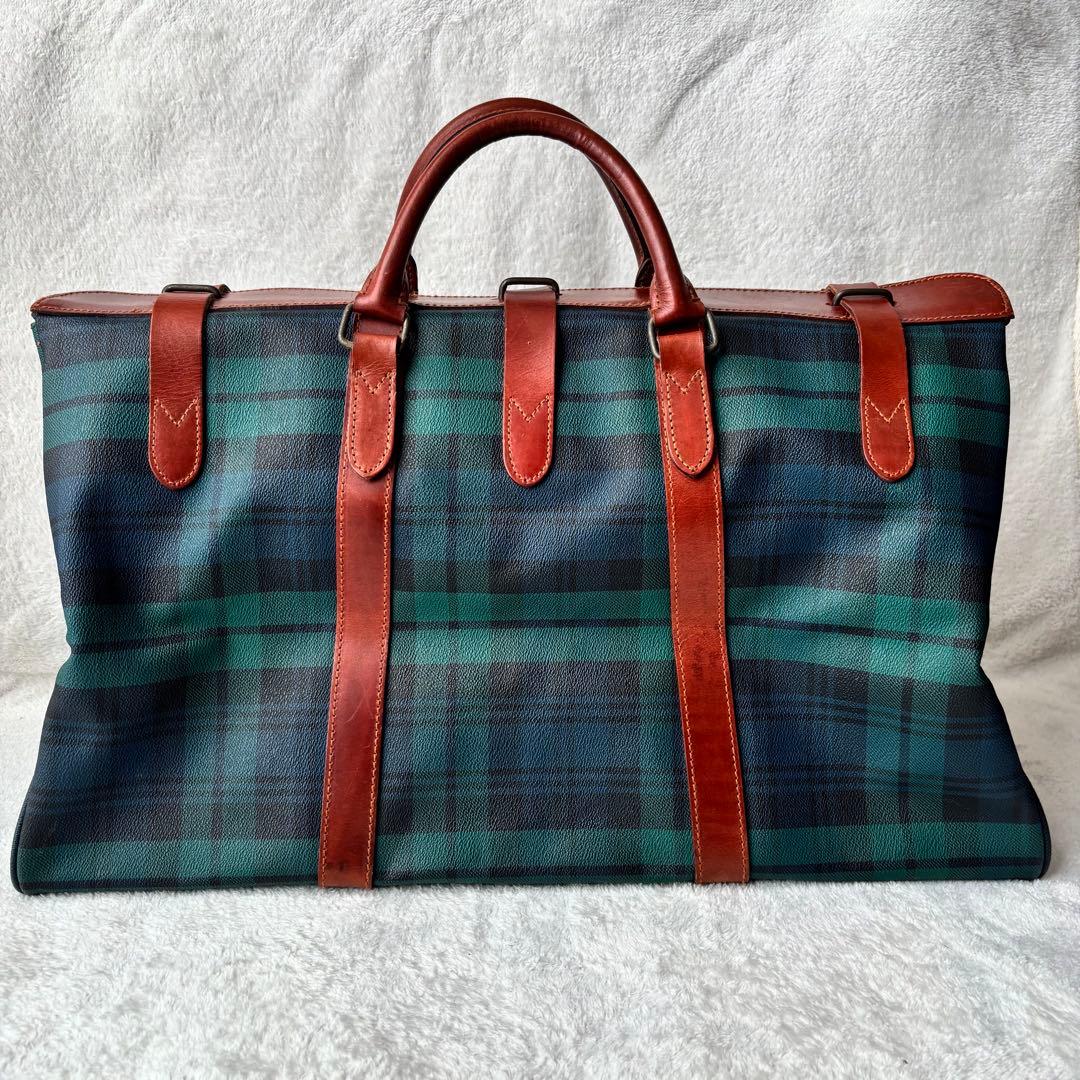 ✨️美品✨️ ポロラルフローレン ブラックウォッチ ボストンバッグ