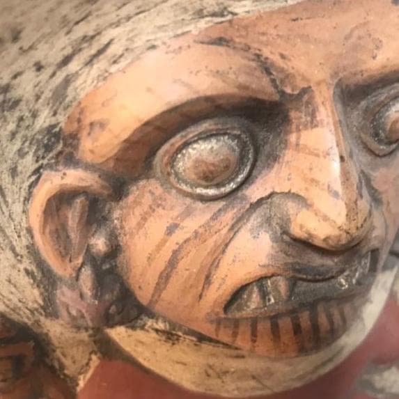 モチェ土器 アンデス土器 100～800年頃 ペルー プレインカ 注口壺