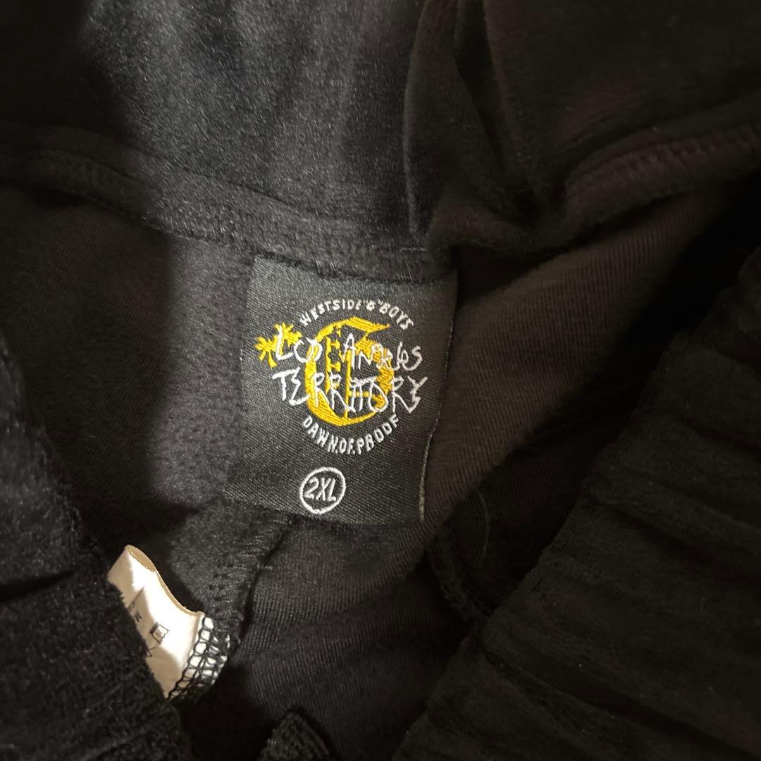 Dawnofproof 黒 D.O.Pベロアセットアップ