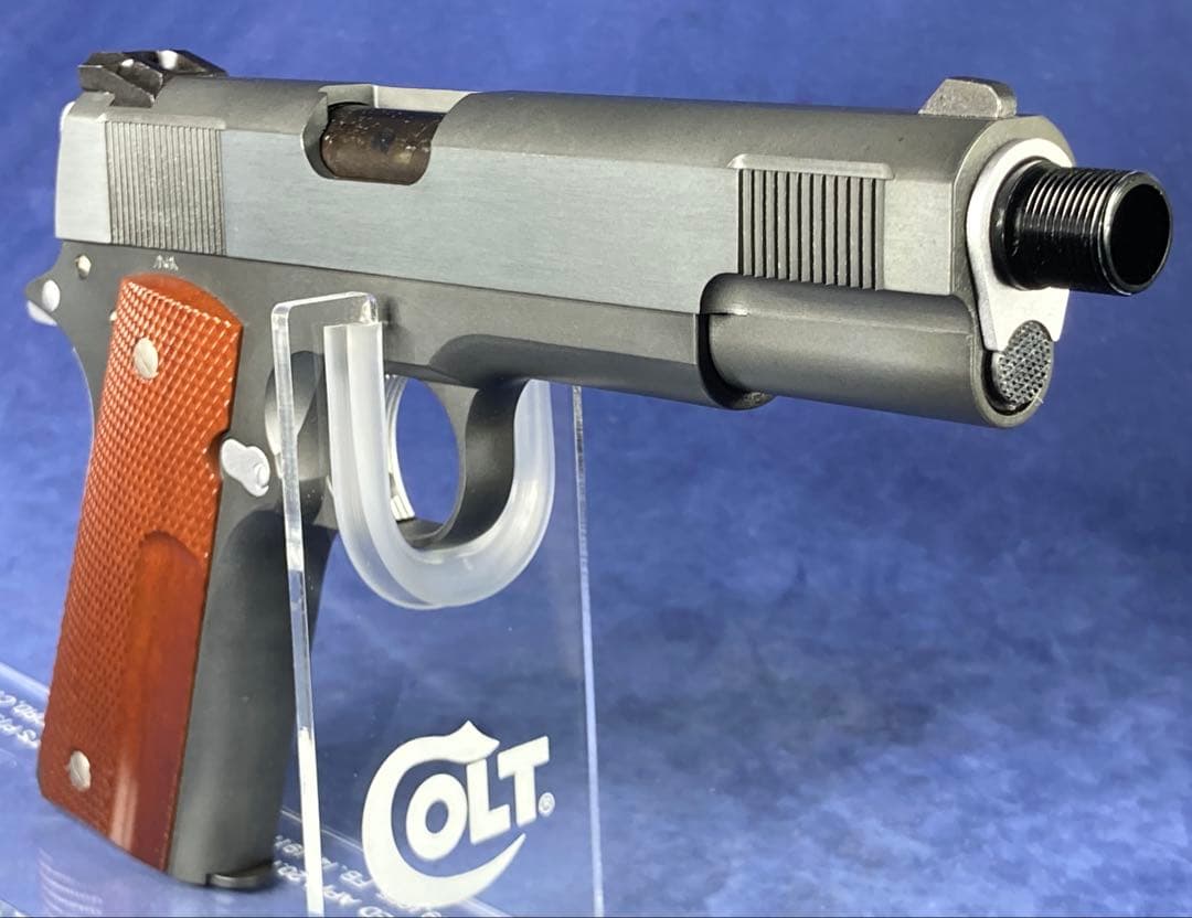 ウエスタンアームズ スネークマッチ1911 ガスブローバック 美品 メタルギア