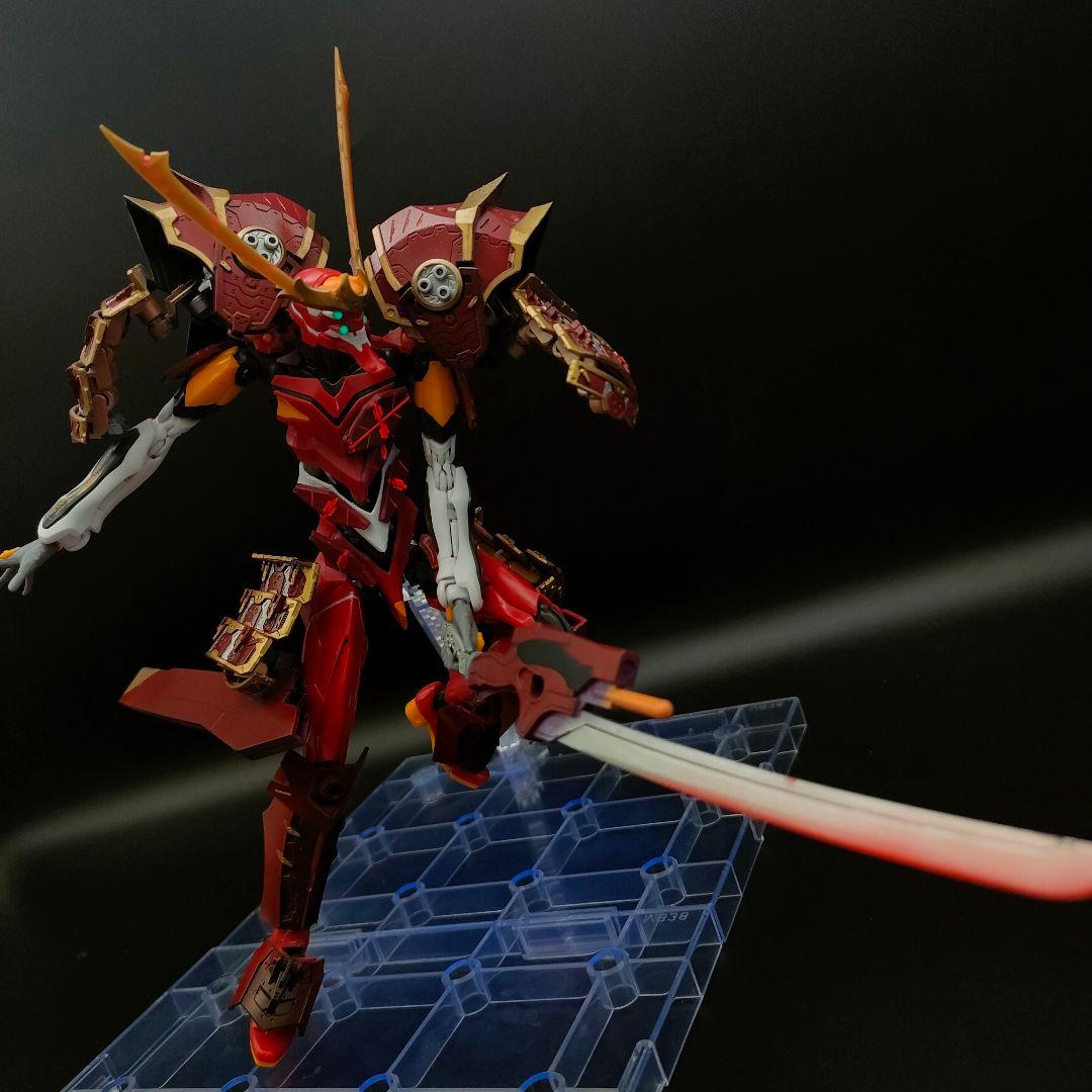 エヴァンゲリオン 弐号機 RG 和武装 アスカ 【全塗装完成】