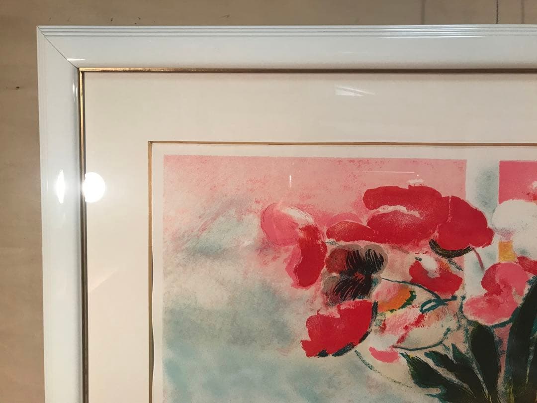 ギヤマン　「ハーモニー」　リトグラフ　直筆サイン・エディション有り