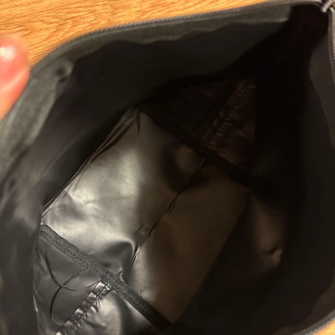 しょうこ　　エルベシャプリエビッグポシェットブラック　ブラウン