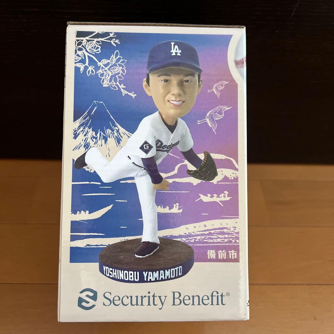山本由伸 ボブルヘッド ドジャース 2024年6月13日 球場配布 非売品