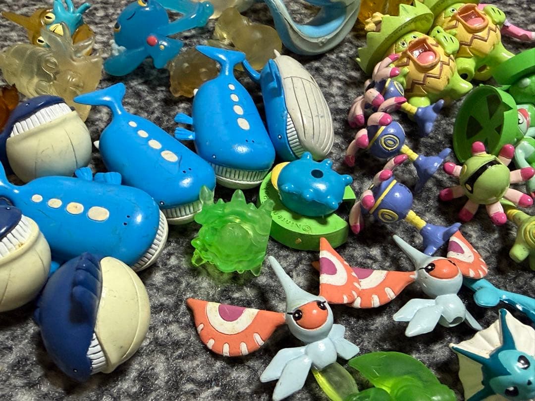 水棲系ポケモンフィギュア40体以上まとめ売り