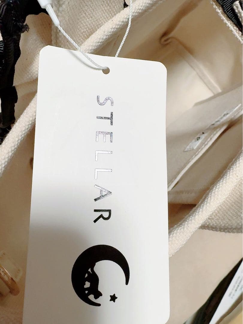 STELLAR 2WAYフリルバッグ 天月 アパレル バッグ ホワイト