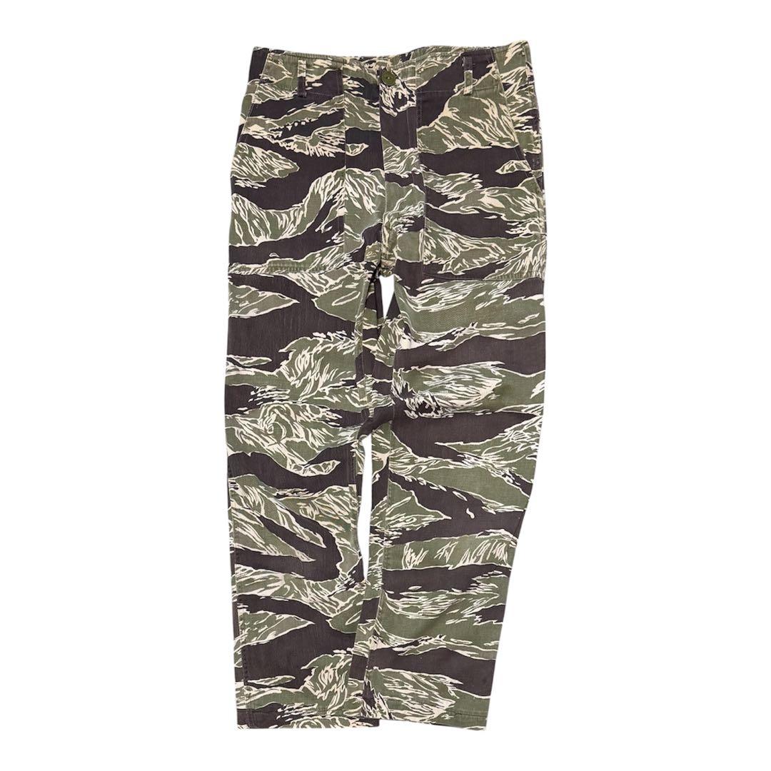 スペシャル】60s70s ベトナム タイガーストライプ カモパンツ