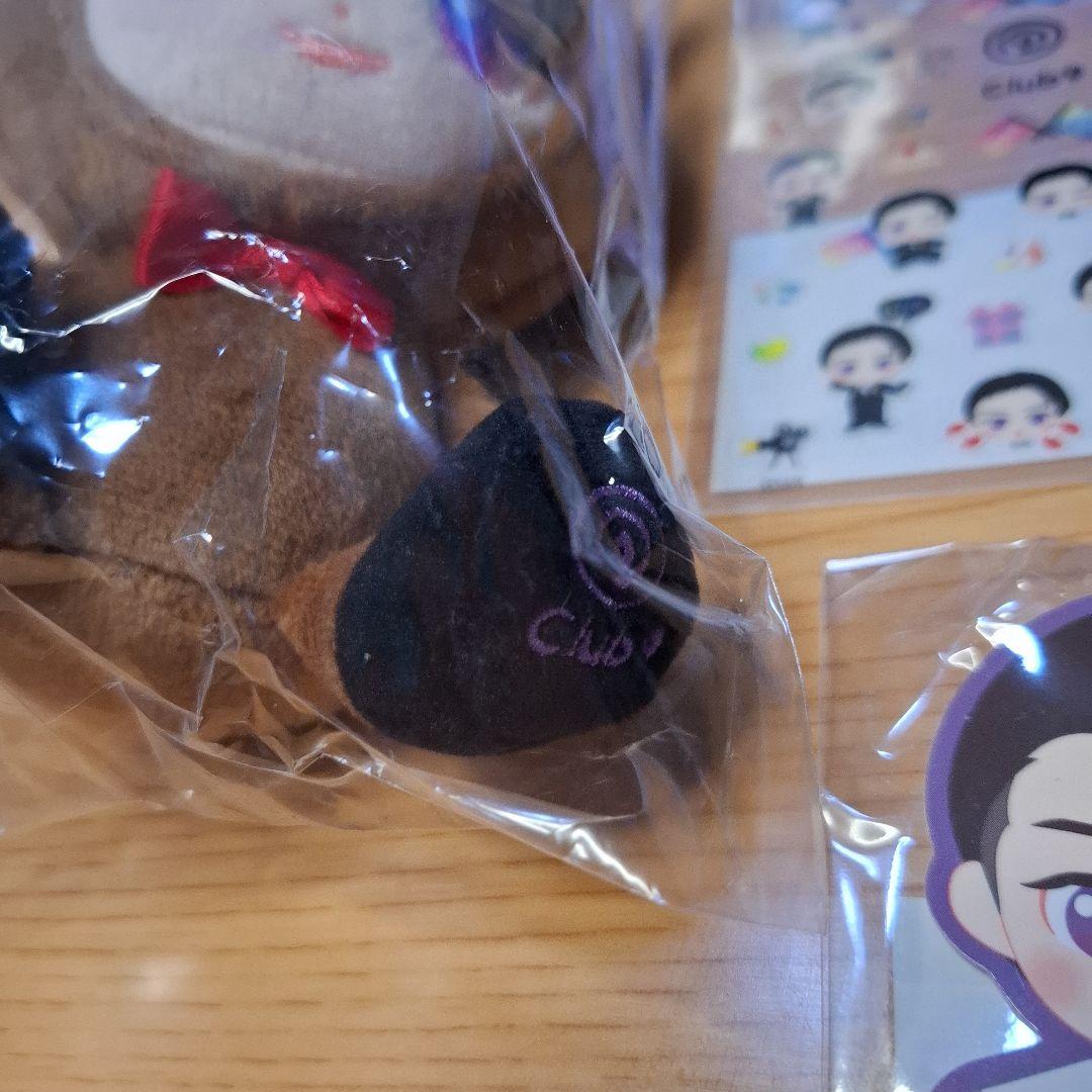 新品、未開封　山下智久club9 FC限定　ちびぬい干支馬バージョン、シール✖２