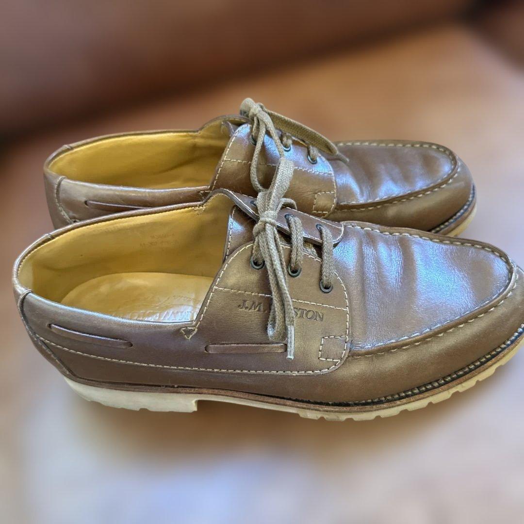 ジェイエムウェストン 690 ヨット 希少廃盤ロシアンカーフ仕様タンブラウン７Ｃ