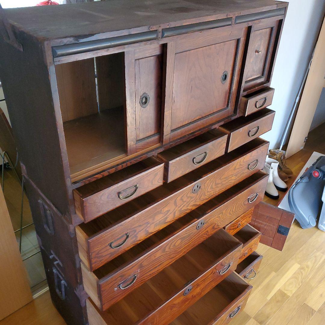 木製 箪笥 昭和レトロ 仙台箪笥 - yellows.co.jp 日本