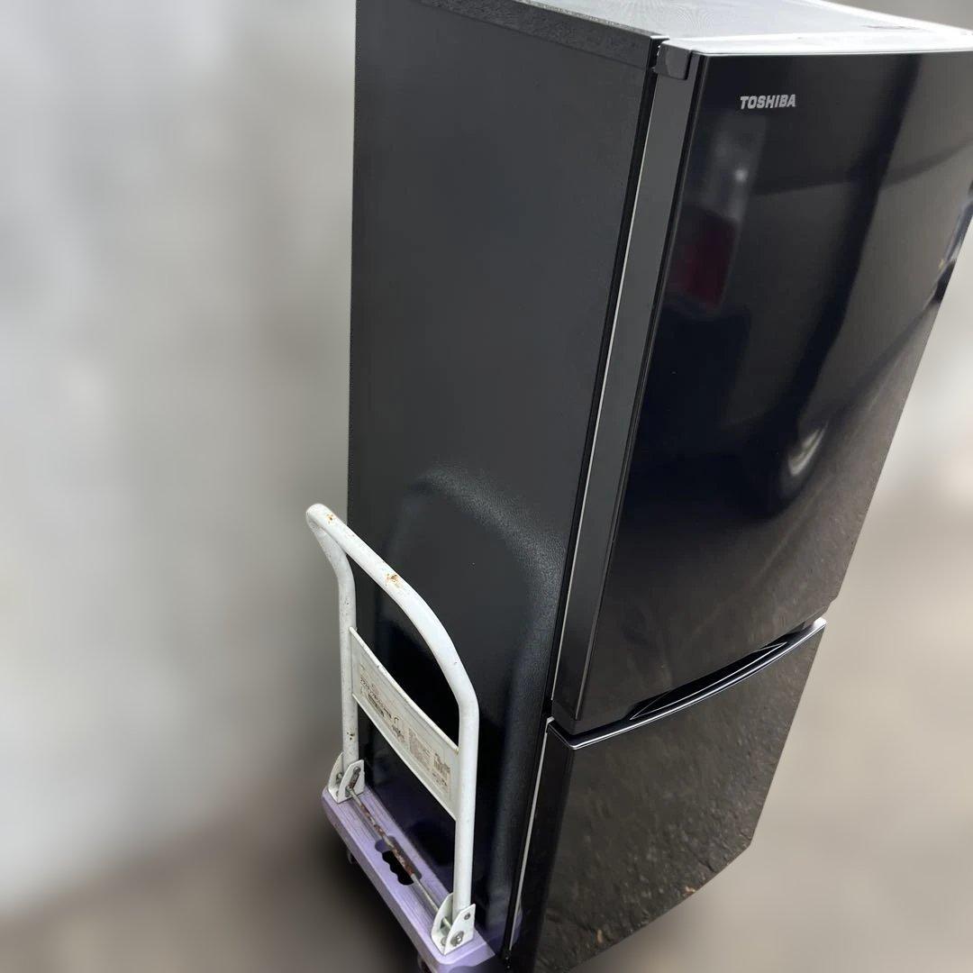 2024年製　ほぼ新品　東芝　冷蔵庫　ブラック　一人暮らし　洗濯機