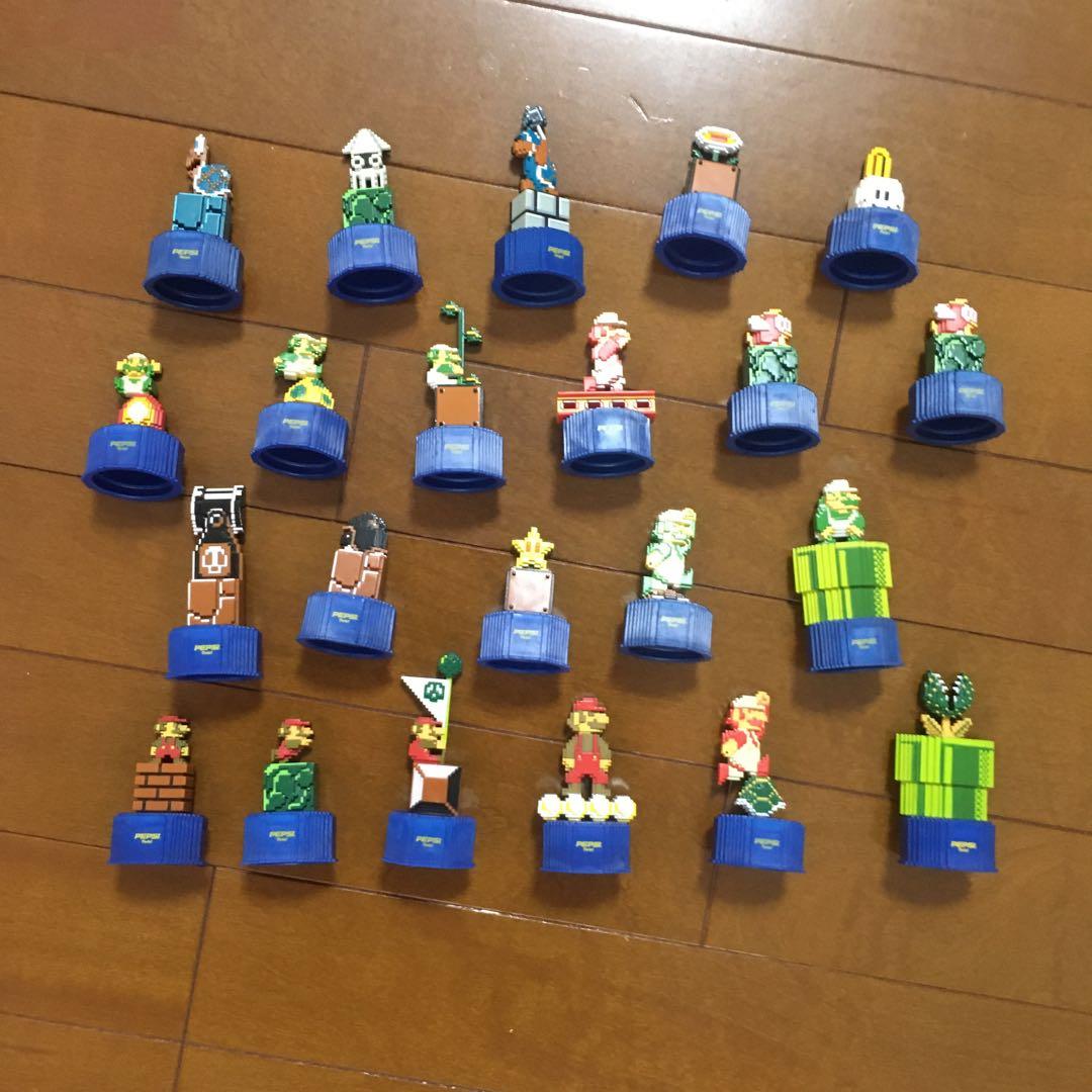 ペプシ スーパーマリオ ボトルキャップ コンプリート全30種類 スーパー