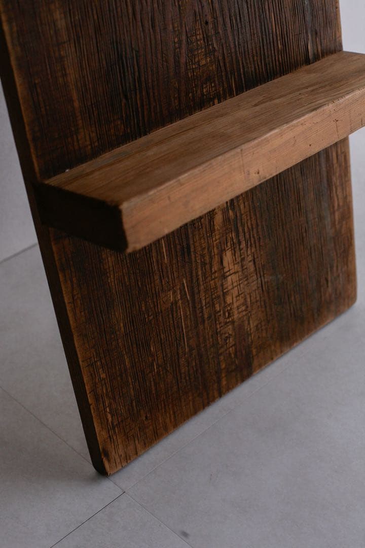 裁ち台 展示台 飾り棚 杉材 古材 無垢材 ローボード 店舗什器 古家具