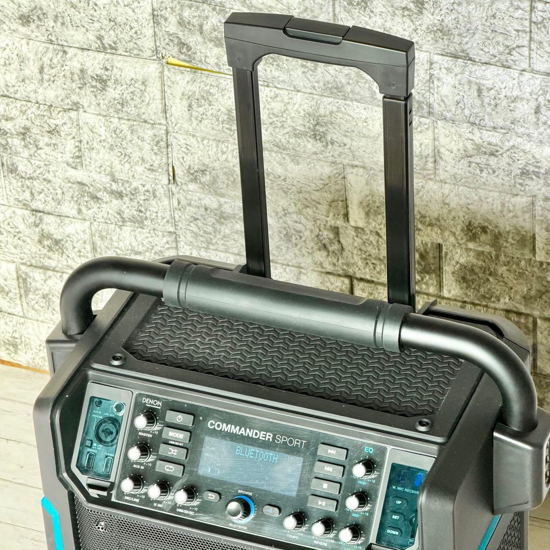DENON Pro「COMMANDER SPORT」ポータブルPAシステム