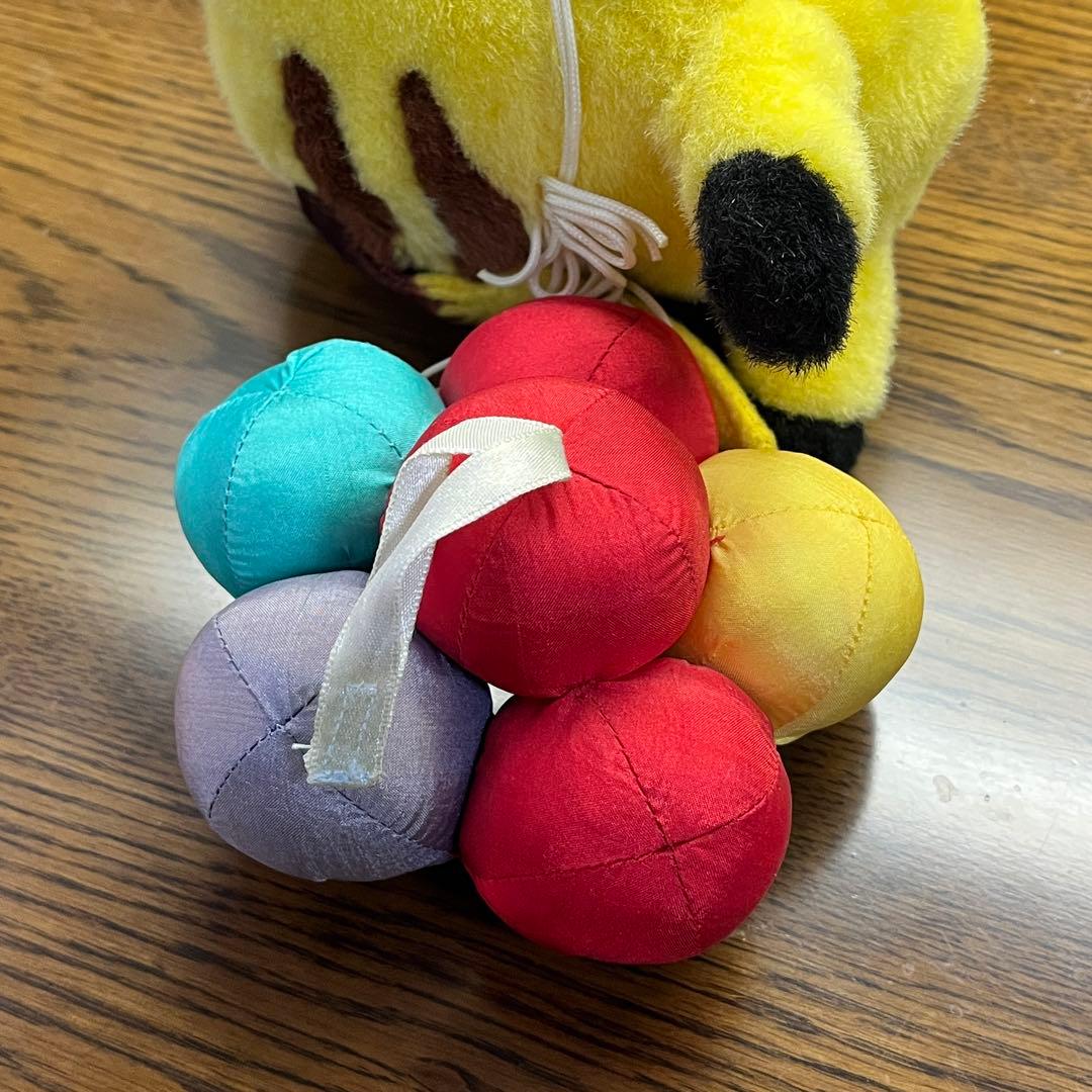 そらとぶピカチュウ ぬいぐるみ トミー TOMY 赤タグ 初期 当時物