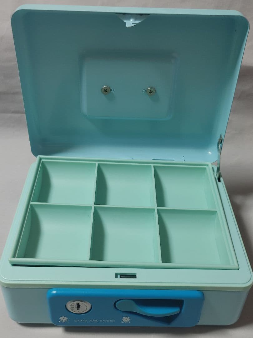 ハローキティ 2000年 フラワー 印鑑ケース・手提げ金庫