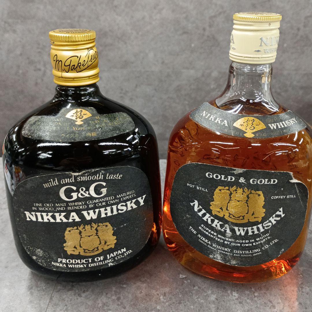 NIKKA WHISKY G&G Gold & Gold 2本セット 未開栓 - メルカリ
