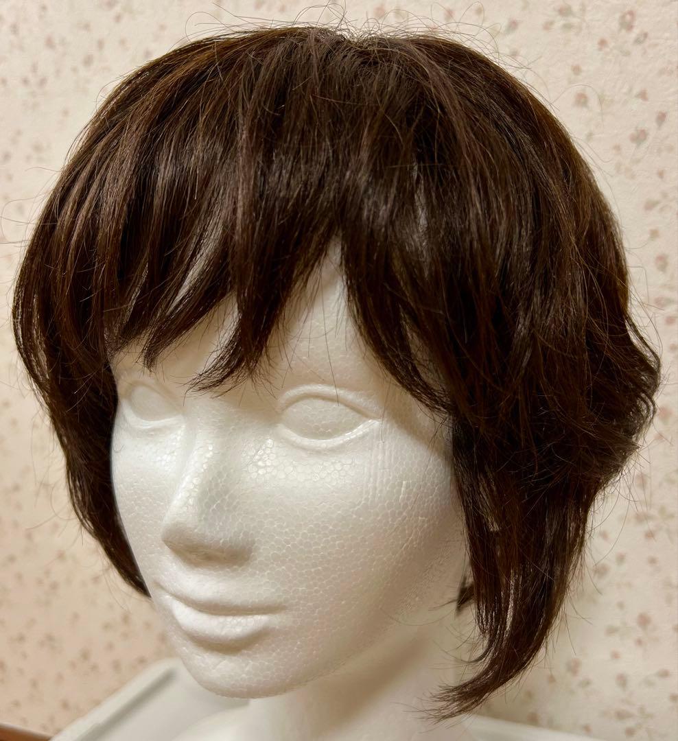 ジュリアオージェ　ブラウン ショート　ウィッグ　アートネイチャー　メッシュ