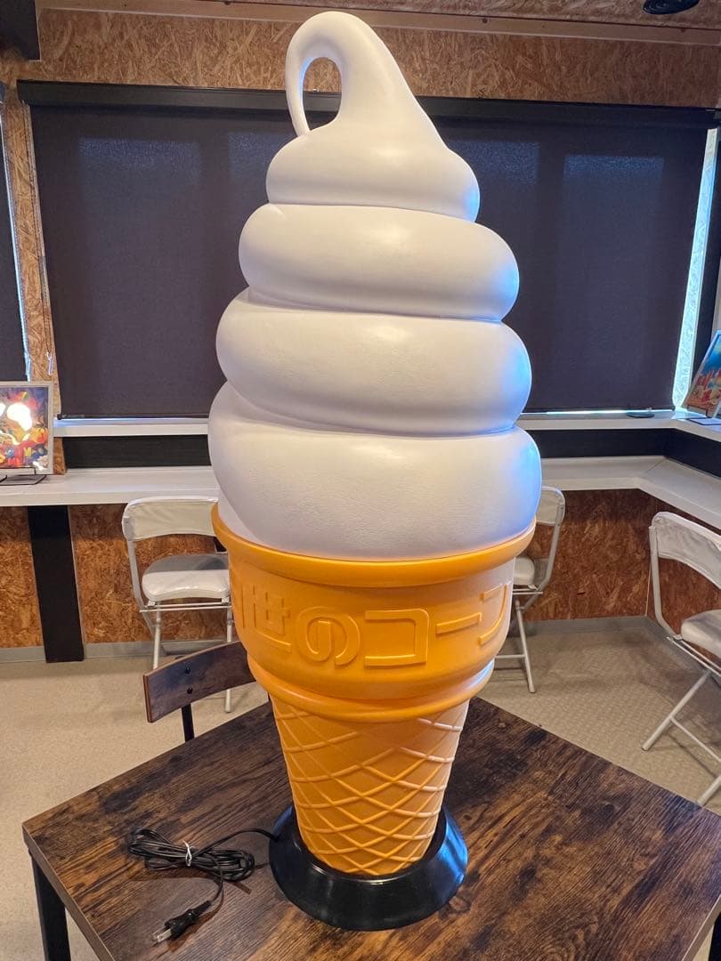 ソフトクリーム ランプ 日世 ニッセイ ソフトクリーム ランプ 照明