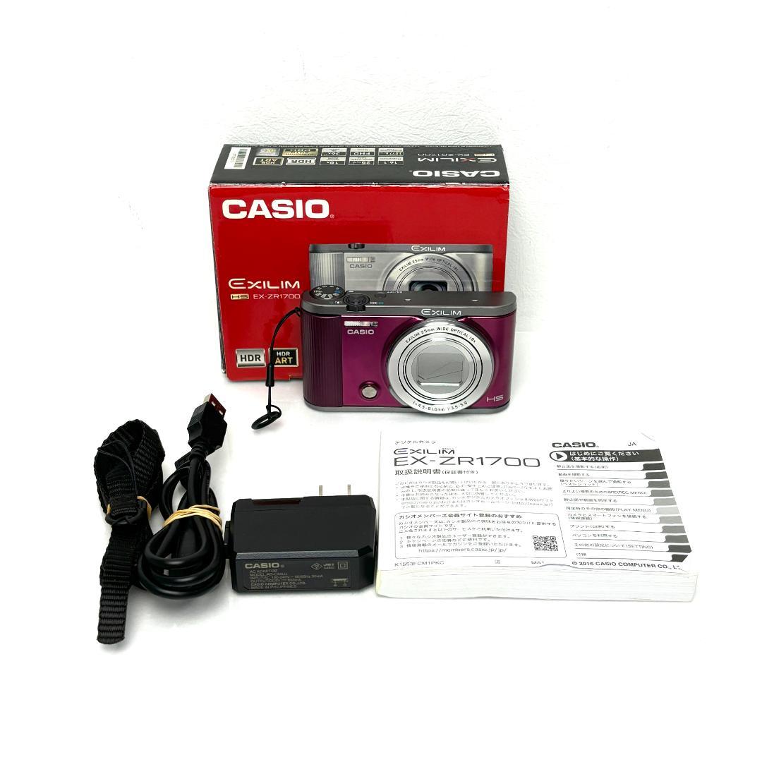 ジャンク】CASIO EXILIM デジカメEX-ZR1700
