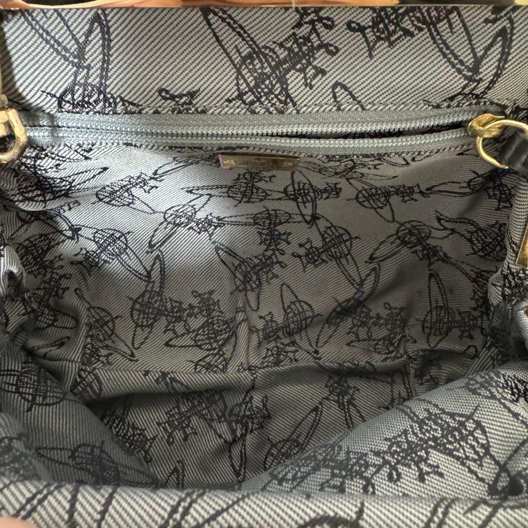 【希少】Vivienne Westwood ショルダーバッグ スカル オーブ