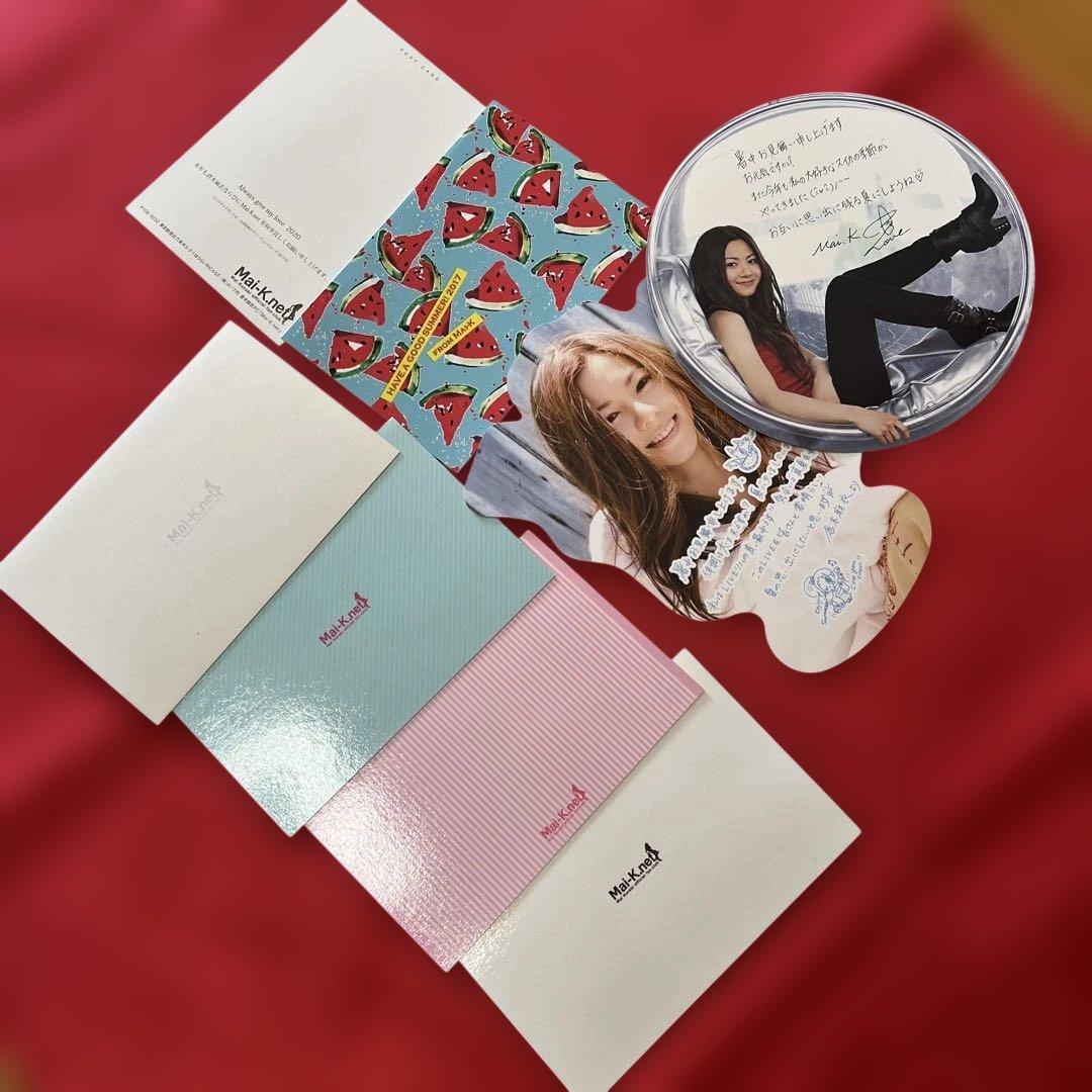 大量！倉木麻衣 ファンクラブ限定 グリーティングカード等 各種 36点