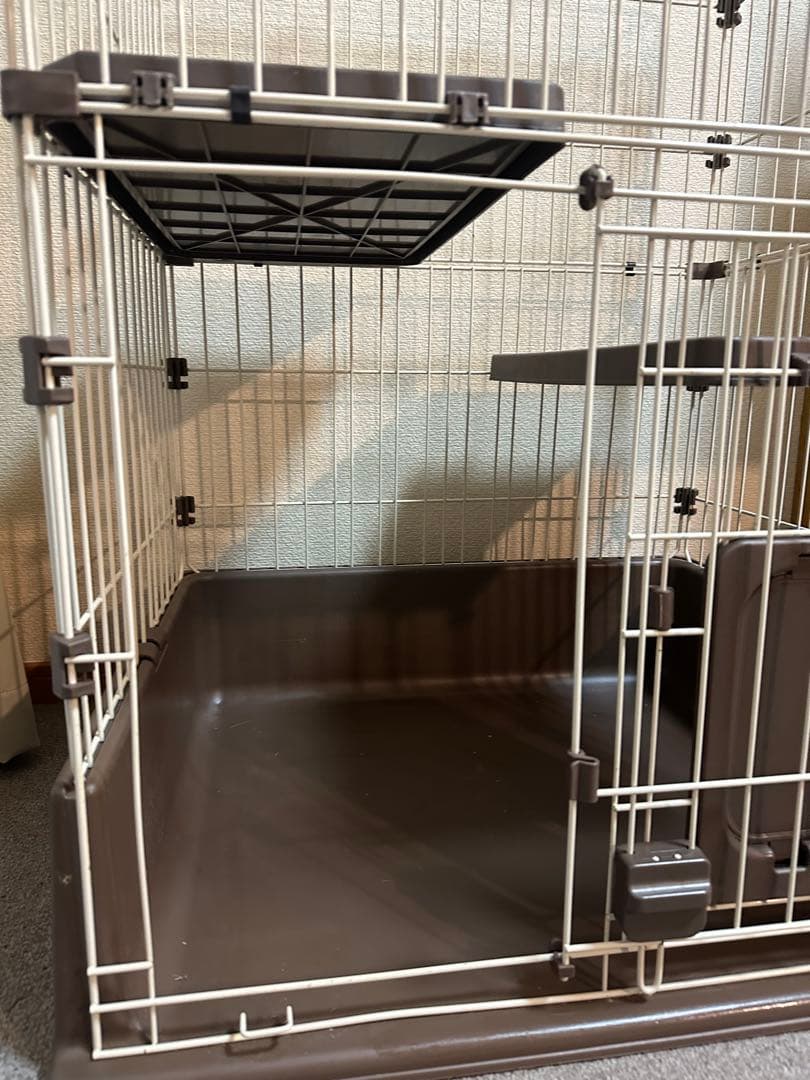 コーナンオリジナル LIFELEX 出入り簡単ドア付き キャットケージ